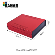 BAHAR BAHAR shell Electric box Power Supply Iron Plastic Panel DIY shell Chassis BDA40009-(W325)