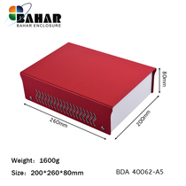 Bahar housing electrolytic plate iron shell chassis accessories electrical box power supply enclosure iron enclosure chassis BDA40062