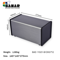 Bahar aluminum profile enclosure DIY instrument housing high grade power supply enclosure aluminum profile 11021(W275)