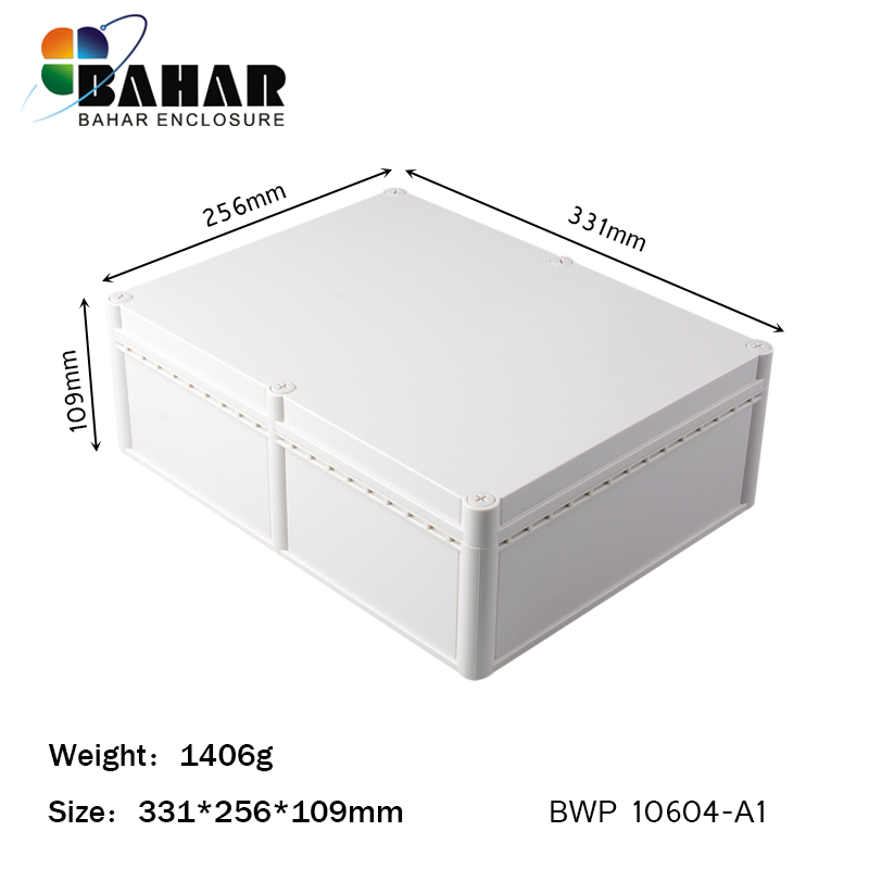 Bahar plastic waterproof box main case equipment security monitoring electronic components plastic shell BWP10604