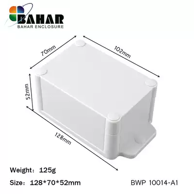 Bahar shell ABS plastic waterproof box instrument box outdoor rain box plastic shell BWP10014