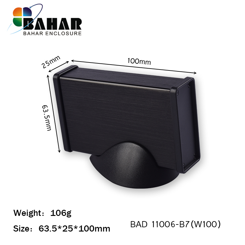 Bahar shell aluminum extrusion material shell DIY instrument shell High-grade power supply shell aluminum extrusion material 11006 (W100)