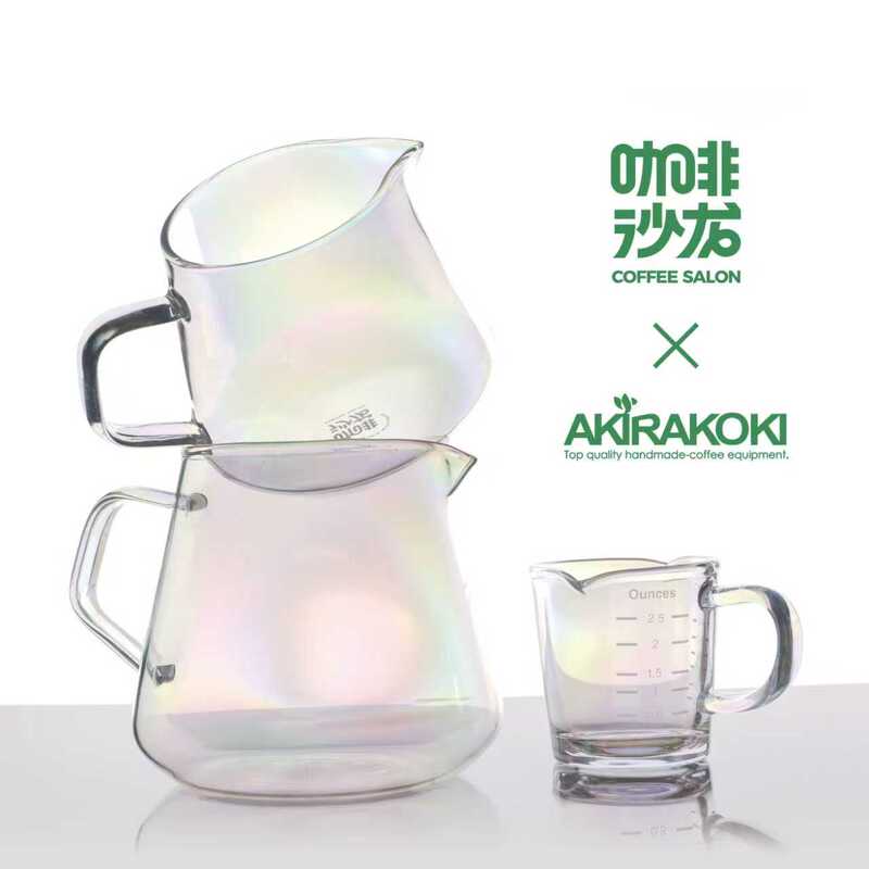 Coffee Salon X Zhenghuangxing｜Titanium-Plated Series Hand-Brewed Coffee Sharing Pot Espresso Ounce Cup