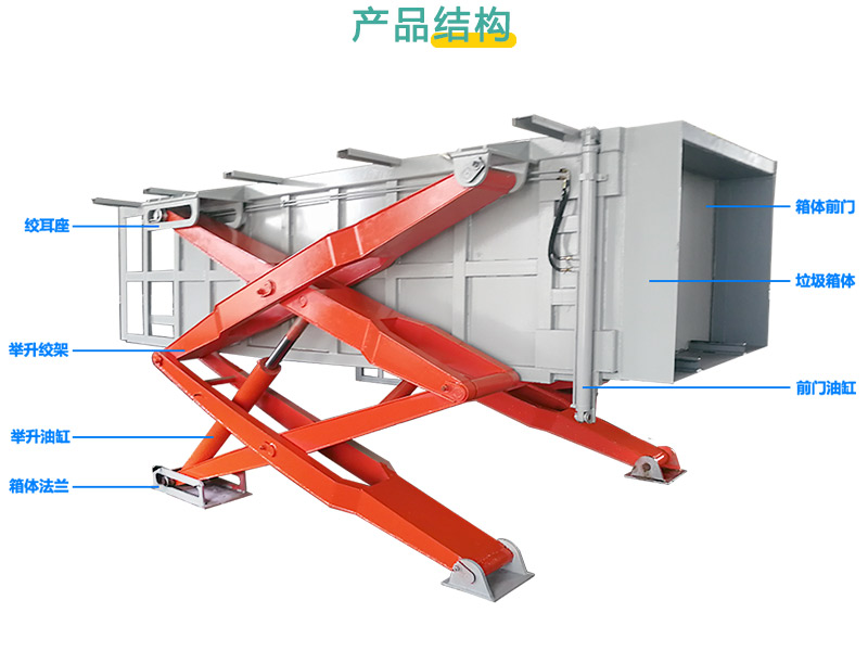 购买垃圾站转运设备 外举式垃圾转运压缩设备 地埋景观式垃圾站厂