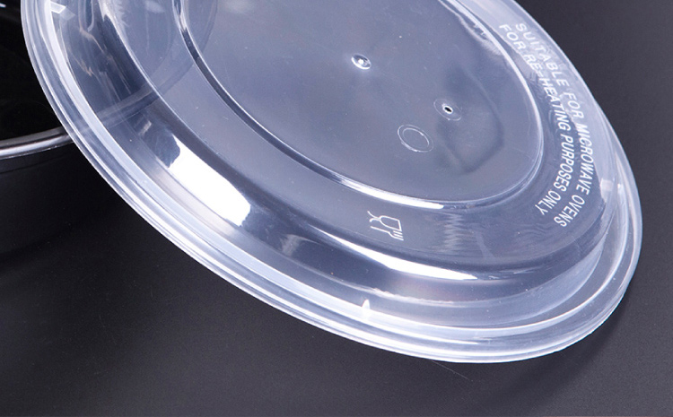 Vòng Y700 Hộp ăn trưa dùng một lần Hộp đóng gói Hộp thức ăn nhanh Mỹ Đen Hộp cơm trưa Hộp cơm trưa 150 Bộ - Hộp cơm điện sưởi ấm hộp cơm cắm điện hâm nóng