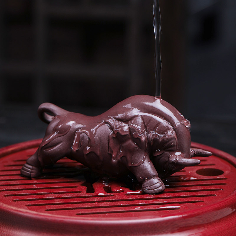 紫砂茶宠摆件可养茶艺茶桌茶台茶具配件茶盘茶道茶玩摆设饰品