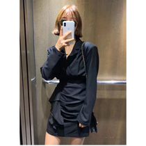 2020 new French niche sweet Platycodon grandiflorum first love super fairy bag hip skirt can sweet salt dress early autumn