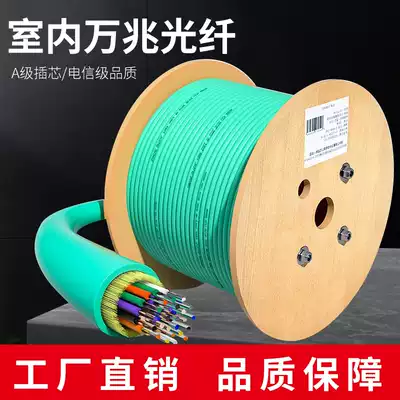 Indoor 4-core 6-core 8-core 12-core 24-core 48-core multimode 10-Gigabit optical fiber OM3 Bundle 150 span 300 span