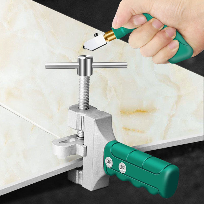 Glass tile boundary opener Cutting knife artifact Tile knife Hand-held cutting household scratching magnetic diamond scratching thick glass