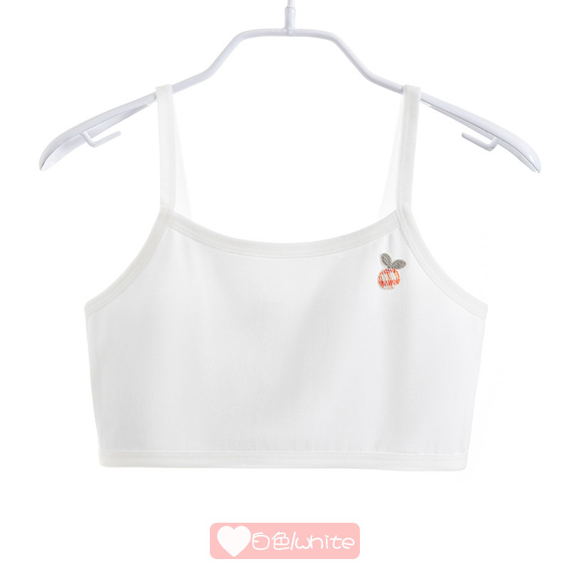Girls' Underwear for 12-Year-Old Children in the Developmental Stage, Thin Cotton Bra for Young Girls, Elementary School Students' First Stage Children's — 1