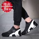 Высокие кроссовки, спортивная высокая повседневная обувь для отдыха, дышащие туфли, 8см, 8см