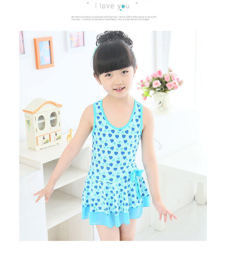 Yuke đích thực thời trang trẻ em áo tắm một mảnh cô gái bơi váy mùa xuân nóng bỏng trẻ em công chúa quần bơi đồ bơi 2 mảnh cho bé gái