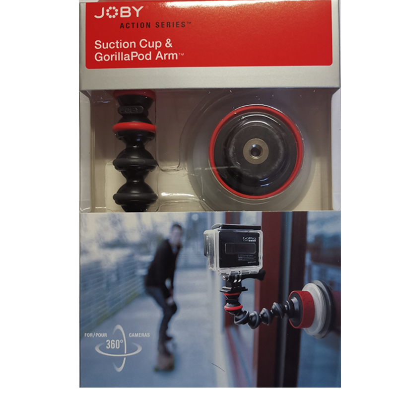 JOBY Zhoubi JB01329 gopro suction action camera suction cup bracket locking arm new product