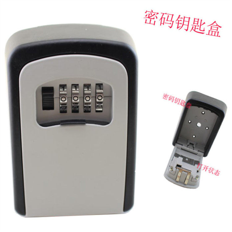Decoration key cryptobox WorksCat Key Box HomePassport wall mounted password lock metal anti-theft