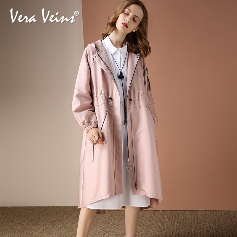 Trench pour femme VERA VEINS en Polyester - Ref 3227822 Image 1