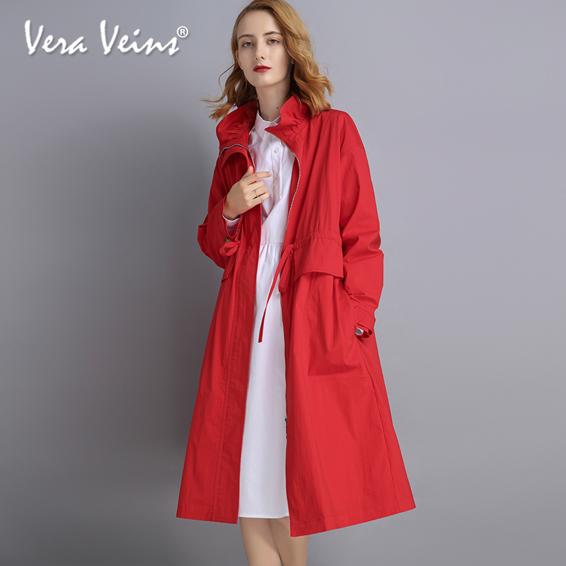 Trench pour femme VERA VEINS en Coton - Ref 3227805 Image 2