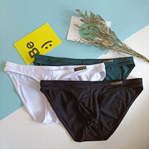 3-pack low waist ultra-thin modal U convex bag briefs big pocket sexy mens bodybuilder underwear