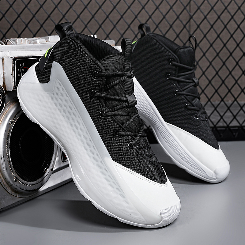 Edward Waltz Generation Professional Practical Basketball Shoes High-Top Cushioning Rebound Non-Slip Wear-Resistant Youth Sports Shoes