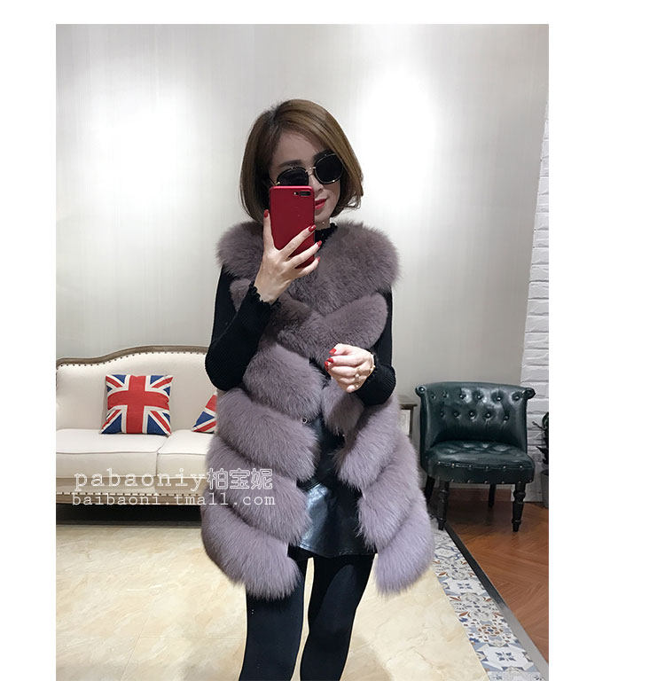 Manteau de fourrure femme PABAONIY    - Ref 3171713 Image 9