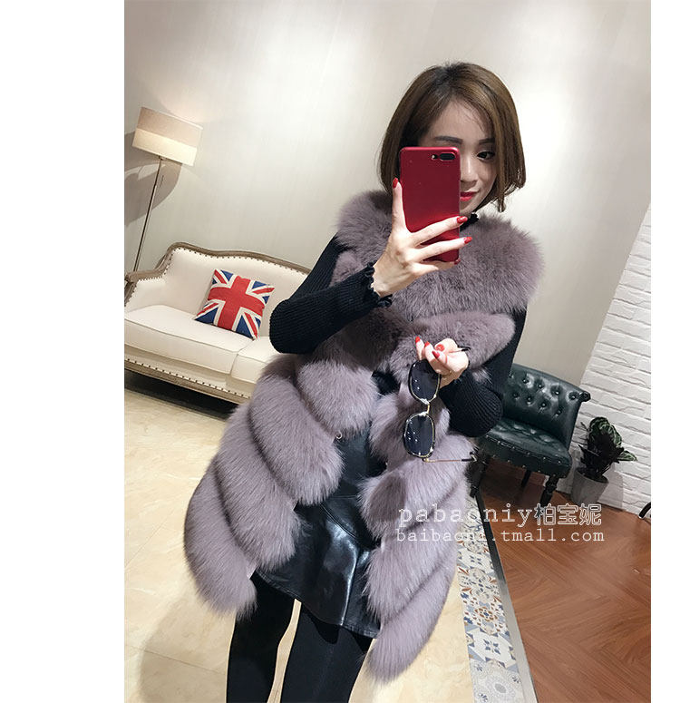 Manteau de fourrure femme PABAONIY    - Ref 3171713 Image 11