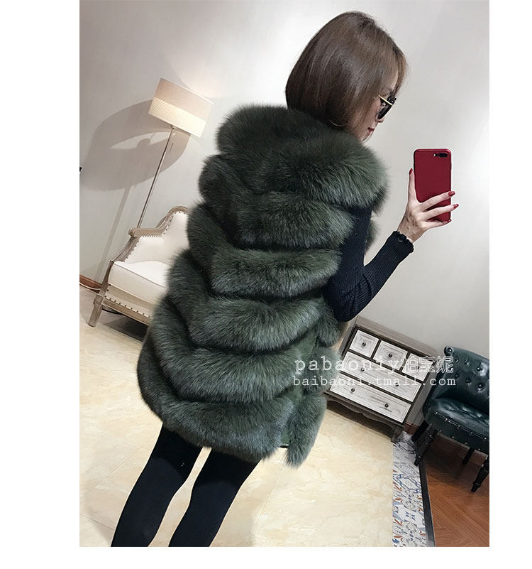 Manteau de fourrure femme PABAONIY    - Ref 3171713 Image 25