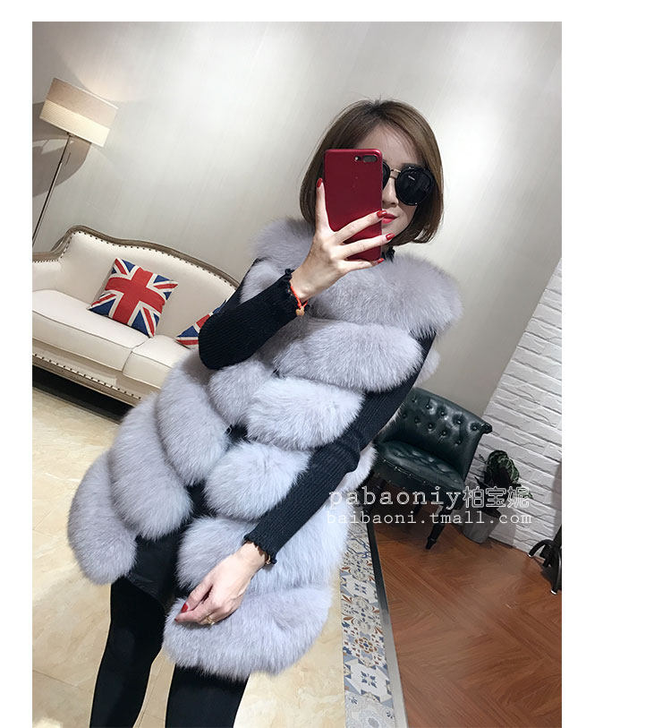 Manteau de fourrure femme PABAONIY    - Ref 3171713 Image 33