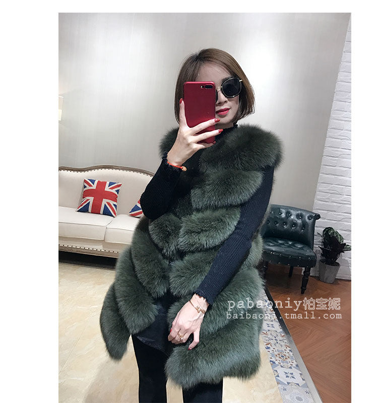 Manteau de fourrure femme PABAONIY    - Ref 3171713 Image 22