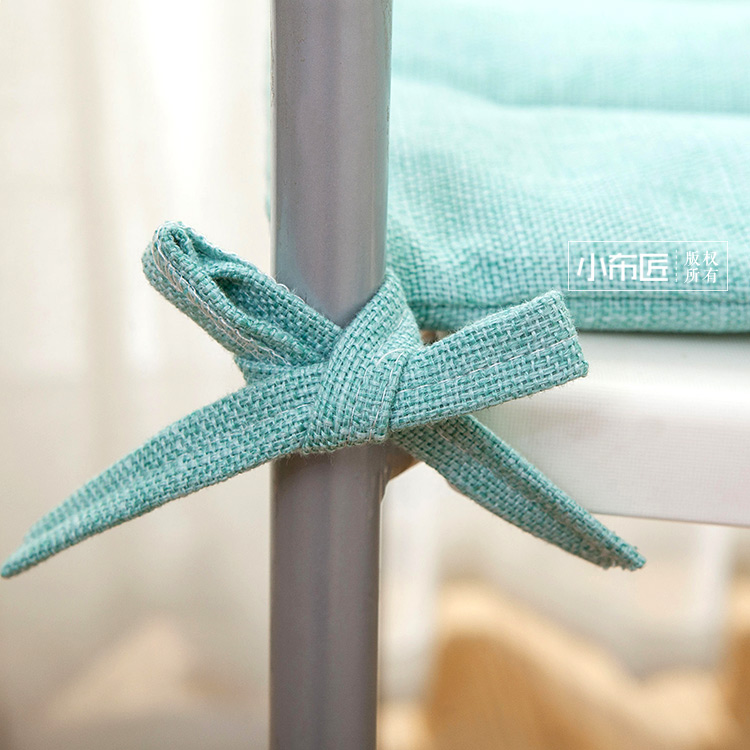 Nordic ghế lanh ăn tươi đệm pad phần mỏng học sinh ghế văn phòng mẫu giáo ghế xe ghế Four Seasons - Ghế đệm / đệm Sofa đệm lót ghế tựa lưng