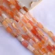 Короткий оранжевый персидский залив агат около 15 штук