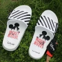 Li Ning Dép X Disney Joint Limited Edition 2019 Summer New Velcro Mickey couple model AGAP001 - Dép thể thao dép da nam