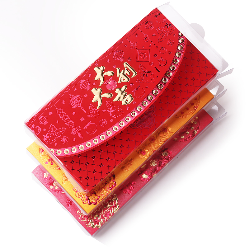 Port Style 2022 New Year Red Pack Custom logo Personality Creative Tiger Year is a New Year's High-end Universal Red Bag bag