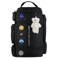 Черный [Отправить стыд медвежьи кулон+значок LH5]