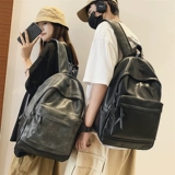 Модный полиуретановый школьный рюкзак для школьников, универсальная сумка, ноутбук, в корейском стиле, подходит для студента