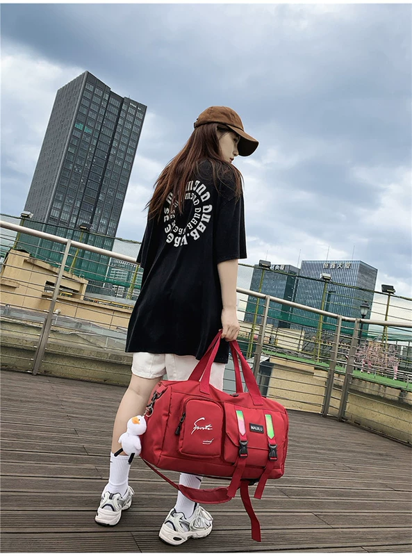 Túi hành lý cho nam, túi đựng đồ di động đeo vai nhẹ cho học sinh, túi du lịch đường ngắn thể dục sức chứa cực lớn cho nữ túi đeo chéo du lịch túi xách nam du lịch