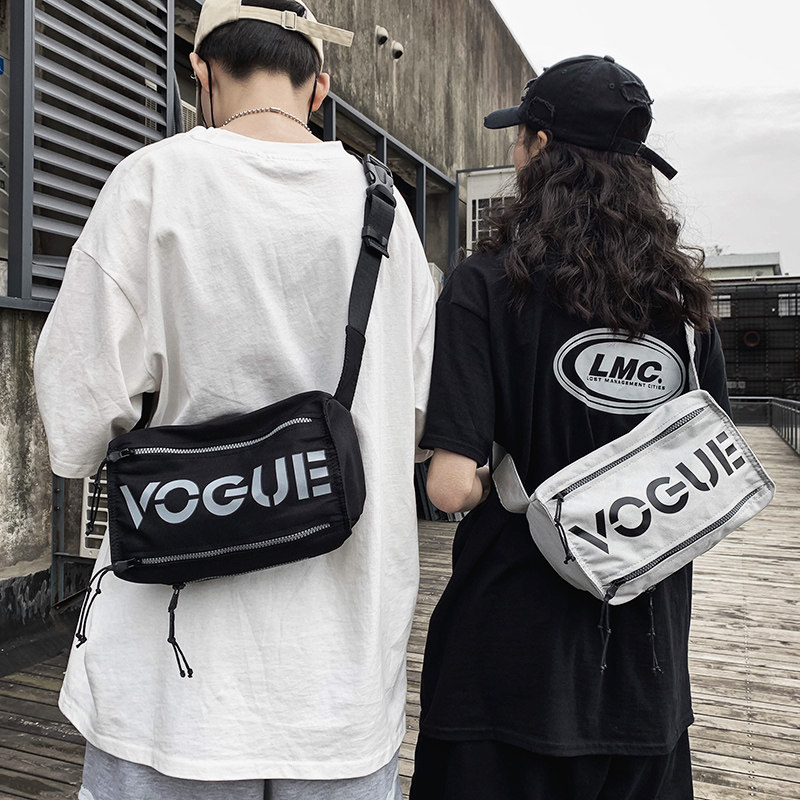 Skew Satchel for men Chauffins Damp Bags Women Street Trend Single Shoulder Bag Casual Day students Canvas Pockets