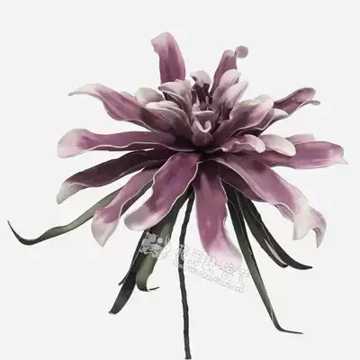 PE Dali fake leather flower Flower Art living room table ornaments simulation dry flower props modern decoration project