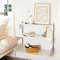 JUGAR pole rack (V606 type 57)Nordic bedroom bedside shelf Living room wall-mounted dining side cabinet bookshelf