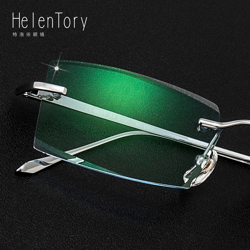Frameless Prescription Eyeglass Frames, Ultra-Light Pure Titanium Eyeglass Frames for Men, Photochromic 8027 Frameless Prescription Eyeglass Frames, Ultra-Light Pure Titanium Eyeglass Frames for Men, Photochromic 8027