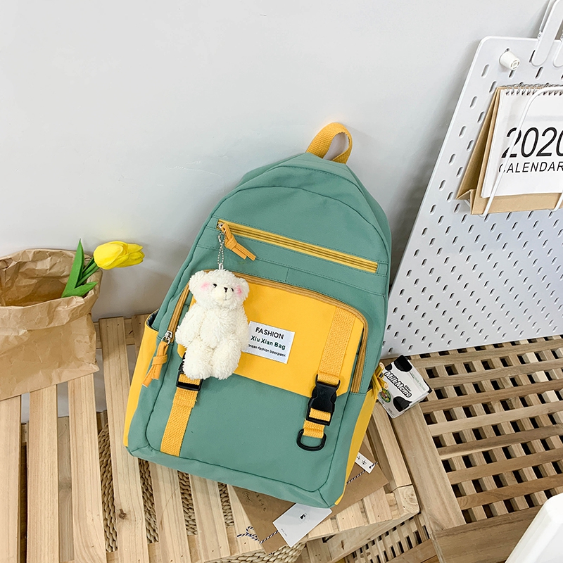 schoolbag Nhật Bản nữ Hàn Quốc phiên bản của Harajuku ulzzang sinh viên đại học trung học ba lô trung học cơ sở incoloruated túi vai