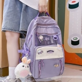 Ранец, сумка через плечо, мультяшный рюкзак, для средней школы, в корейском стиле, подходит для подростков, подходит для студента