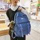 2020 mới túi dung lượng cao đôi vai ins siêu lửa ba lô học sinh túi cô gái Hàn Quốc phiên bản ulzzang harajuku