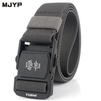 Cobra outdoor multifunctional tactical belt male military fan magnetic quick release buckle canvas belt tooling military training Belt