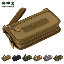 Canvas Tactical Wallet handbag passport travel bag camouflage wallet 6 inch mobile phone bag military fans with horizontal handbag
