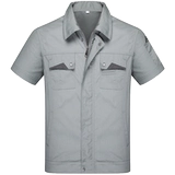 Антистатический летний комбинезон, тонкая униформа медсестры для работы, короткий рукав