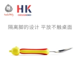 Детская ложка, вилка, комплект, посуда для прикорма для тренировок из нержавеющей стали для еды для выхода на улицу