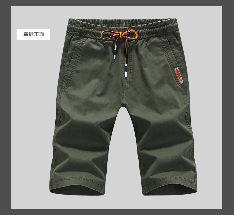 Xe jeep che chắn mùa hè dụng cụ quần short nam nhiều túi giản dị quần nam giặt bông lỏng cắt quần thủy triều quần sooc nam