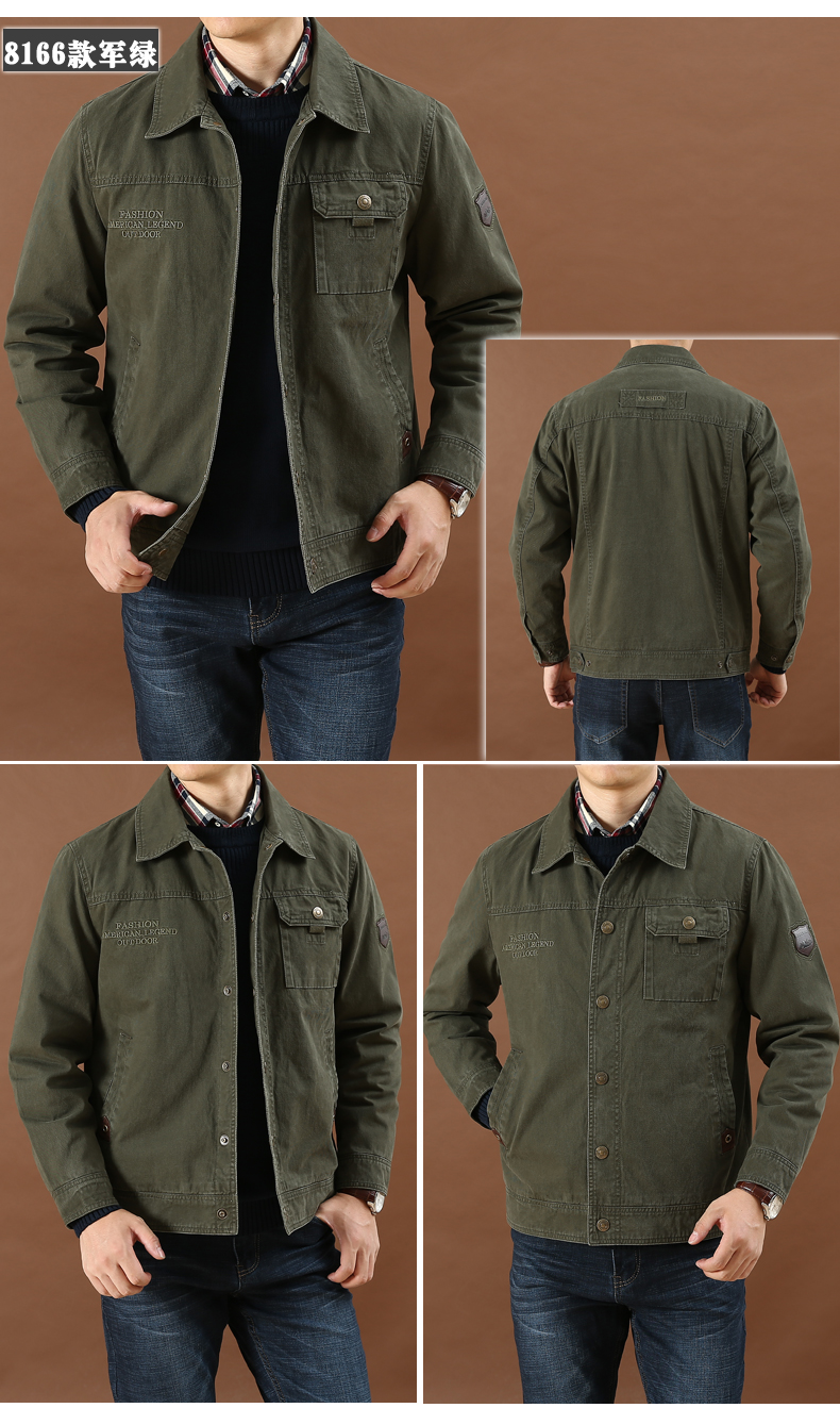 Blouson homme NIANJEEP    manches longues en Coton - Ref 3118365 Image 15