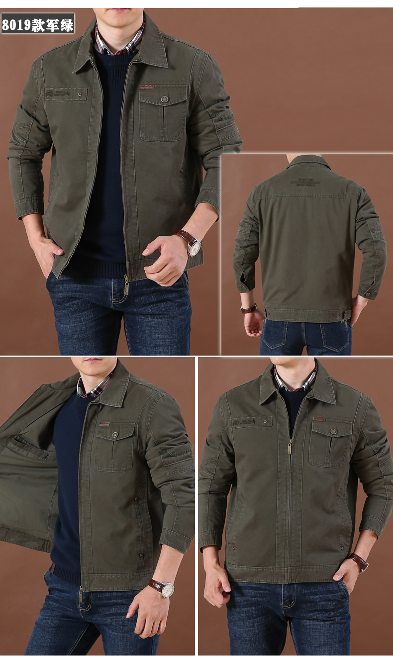 Blouson homme NIANJEEP    manches longues en Coton - Ref 3118365 Image 21