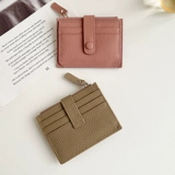 Ультратонкий картхолдер, кожаная сумка через плечо для водительских прав, тонкий кошелек, из натуральной кожи, воловья кожа