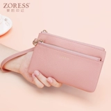 Бумажник, длинная универсальная вместительная и большая сумка через плечо с молнией, из натуральной кожи, японские и корейские, в корейском стиле